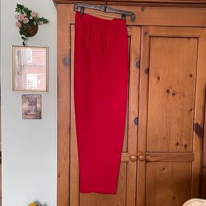 BonWorth Vibrant Red Women's Track Pants